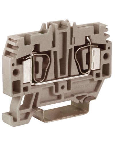 Зажим 4 кв.мм серый DKC ZHM250GR в Волгограде Держатели, клипсы, скобы Pintop.ru