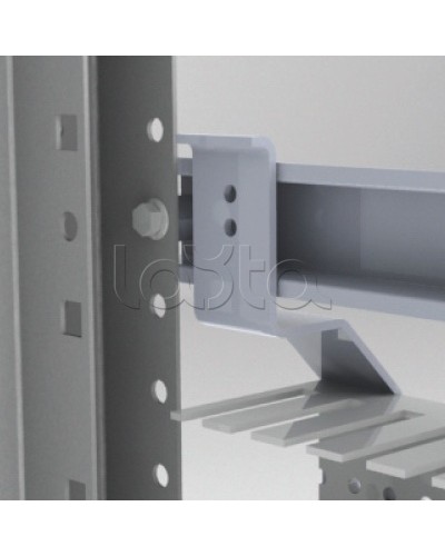Комплект держателей перфокороба, фронтальных, 1 упаковка - 4 шт DKC R5DSF02 в Волгограде Аксессуары для стоек и шкафов Pintop.ru