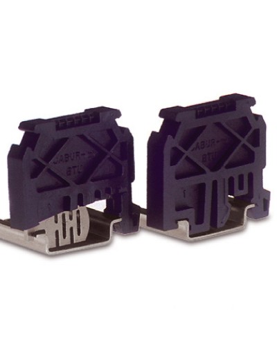 Торцевой упор BTU для фиксации клеммных зажимов на рейке ДКС ZBT005 в Волгограде Держатели, клипсы, скобы Pintop.ru