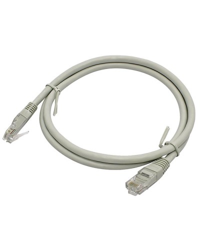 Шнур коммутационный U/UTP категория 5e PVC 3,0 м, серый DR-180011 -Datarex в Волгограде Патчкорды (медные) Pintop.ru