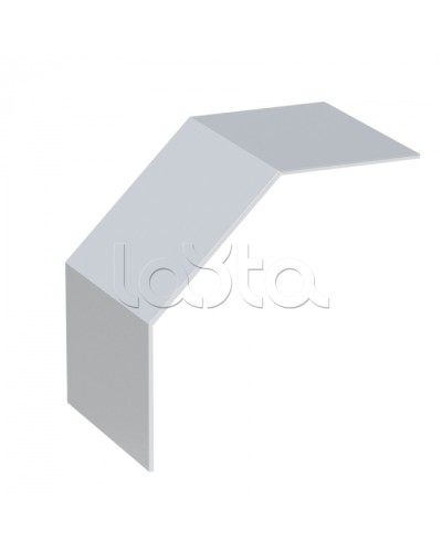 Крышка на угол 90 градусов верт. внеш. лестн. усиленная 150x300 мм (2 мм) HDZ EKF (kvoltp90150300-2-HDZ) в Волгограде Аксессуары для лотков Pintop.ru