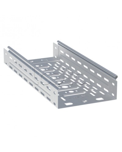Лоток перфорированный 80х200x2000-0,8 мм EKF (L8020001x2) в Волгограде Кабельные лотки Pintop.ru