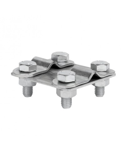 Зажим контрольный прут-прут (пластина 57x57мм) Ni EKF PROxima (lp-55611-ni) в Волгограде Электротехническое оборудование Pintop.ru