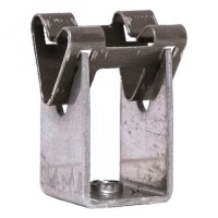 Держатель токоотвода металлический 35мм, L=20мм, Ni/Ni EKF PROxima (lp-d2115-20-ni)