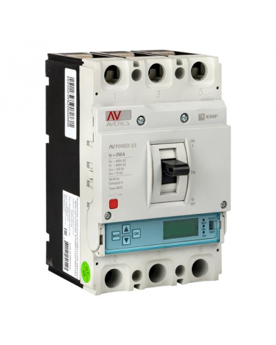 Автоматический выключатель AV POWER-2/3 250А 50kA ETU6.0 EKF (Автоматический выключатель AV POWER-2/3 250А 50k в Волгограде Электротехническое оборудование Pintop.ru