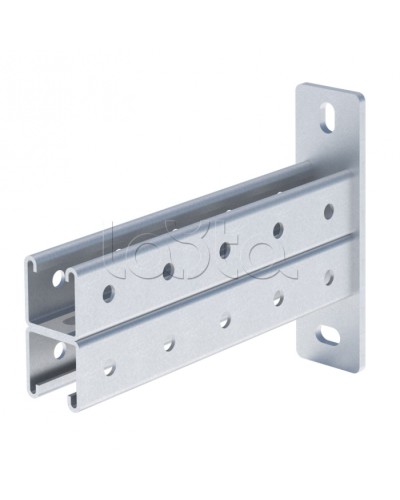 STRUT-консоль двойная 41х41 мм, основание 350 мм EKF (stkd414135) в Волгограде Аксессуары для лотков Pintop.ru