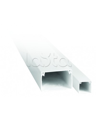 Канал кабельный (20х10) (160 м) белый EKF Basic (kk-20-10-basic) в Волгограде Кабель-канал Pintop.ru