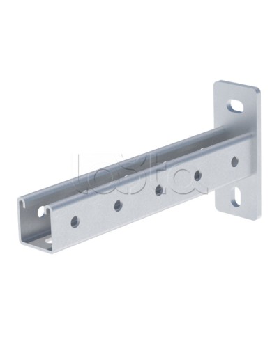 STRUT-консоль 41х41 мм, основание 550 мм EKF (stk414155) в Волгограде Полки для шкафов и стоек Pintop.ru