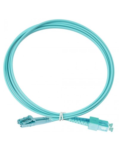 Оптический коммутационный шнур дуплексный, OM3, 2х50/125, SC-LC, 10 м Eurolan (41F-30-SC-LC-10) в Волгограде Патч-корды и пигтейлы Pintop.ru