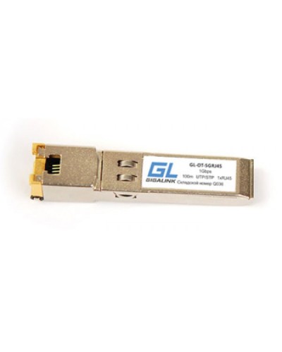 Модуль SFP Gigalink GL-OT-SGRJ45 в Волгограде Модули SFP/XFP/GBIC Pintop.ru