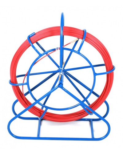 Устройство для протяжки кабеля мини УЗК в металлической кассете с держателем на ножке, 50 м Hyperline CPS-GP6.0-МС-50M в Волгограде Патч-корды и пигтейлы Pintop.ru