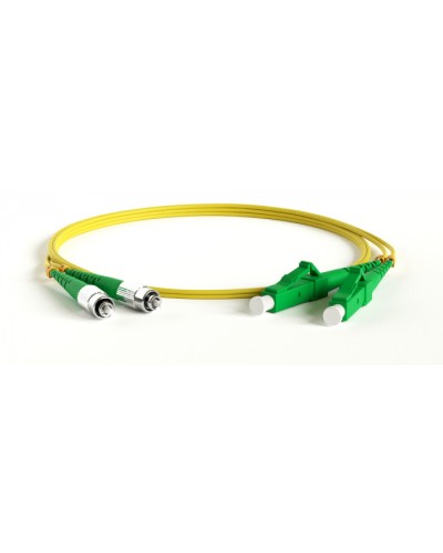 Патч-корд волоконно-оптический Hyperline FC-D2-62-FC/PR-ST/PR-H-2M-LSZH-OR в Волгограде Патч-корды оптические Pintop.ru