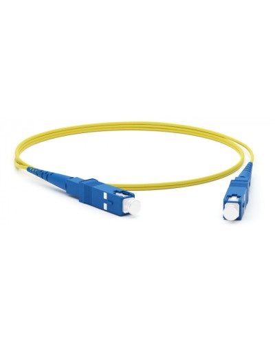 Патч-корд волоконно-оптический Hyperline FC-S2-9-SC/UR-SC/UR-H-3M-LSZH-YL в Волгограде Патч-корды оптические Pintop.ru