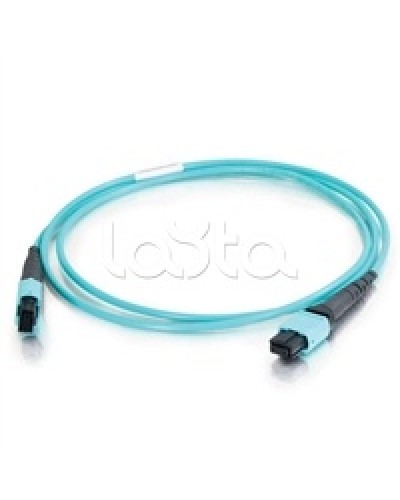 Патч-корд волоконно-оптический Hyperline (FHD-MC3-503-MPOF12/PS-MPOF12/PS-A-20M-LSZH-AQ) в Волгограде Патч-корды и пигтейлы Pintop.ru