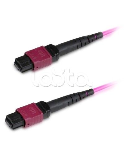 Патч-корд волокнно-оптический Hyperline (FHD-MC3-504-MPOF12/PS-MPOF12/PS-B-10M-LSZH-MG) в Волгограде Патч-корды и пигтейлы Pintop.ru