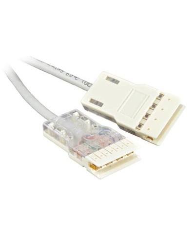 Патч-корд 110 тип-110 тип, 4 пары, Cat.5e, LSZH, 1 м серый Hyperline PC-110-110-4P-C5e-1M-LSZH-GY в Волгограде Патч-корды и пигтейлы Pintop.ru