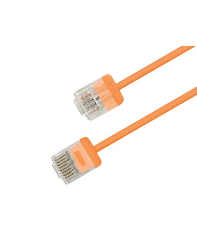 Патч-корд Hyperline PC-LPU-UTP-RJ45-RJ45-C6-1.5M-LSZH-OR в Волгограде Патчкорды (медные) Pintop.ru