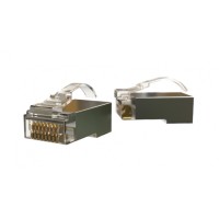 Разъем легкой оконцовки RJ-45 Hyperline (PLEZ-8P8C-UA-C5-SH-100)