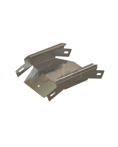 Угол 45° вертикальный наружный Hyperline RST-VEA45-400-100-0,8-SZ в Волгограде Аксессуары для лотков Pintop.ru