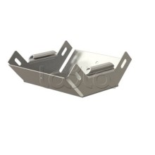 Угол 90° вертикальный внутренний Hyperline RST-VIA90-200-80-0,8-SZ