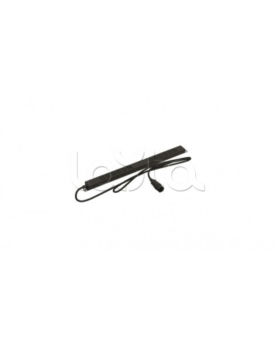 Блок розеток, вертикальный, черн Hyperline (SHE-12IEC-2.5PVB) в Волгограде Блоки розеток Pintop.ru