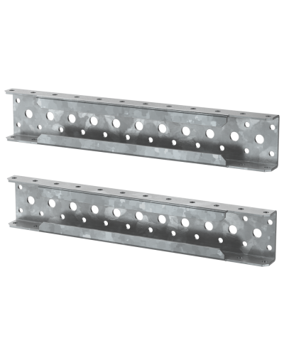 FORMAT Профиль монтажный 50х25 в шкаф 400мм (2шт/упак) IEK (FO-00-PRM-040) в Волгограде Аксессуары для стоек и шкафов Pintop.ru