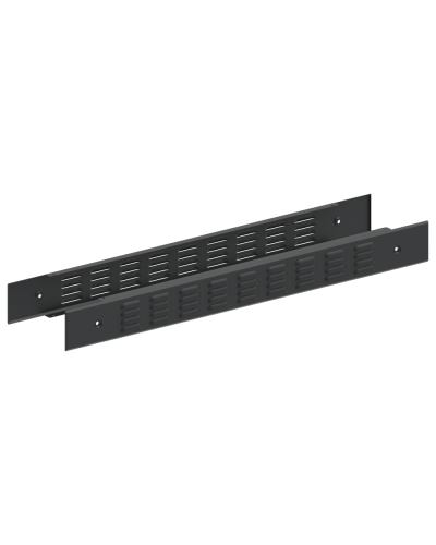 FORMAT Панель цоколя вентилируемая 100х1000мм RAL7021 (2шт/компл) IEK (FO-00D-PCV-010-100-7021) в Волгограде Аксессуары для стоек и шкафов Pintop.ru