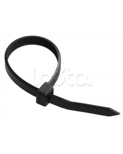 Стяжка 350x7,6 мм нейлоновая, черная IEK (UHH32-D076-350-100) в Волгограде Стяжки-хомуты Pintop.ru