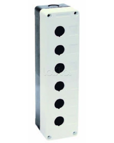 Корпус КП105(6) для кнопок 5(6) мест IEK BKP10-6-K01 в Волгограде Аксессуары для стоек и шкафов Pintop.ru