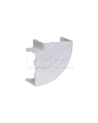 Поворот на 90 гр. КМП 40x25 ЭЛЕКОР IEK CKMP10D-P-040-025-K01 в Волгограде Аксессуары для кабель-канала Pintop.ru