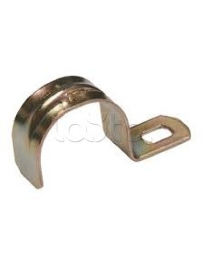 Скоба металлическая однолапковая d14-15 IEK CMAT10-14-100 в Волгограде Держатели, клипсы, скобы Pintop.ru