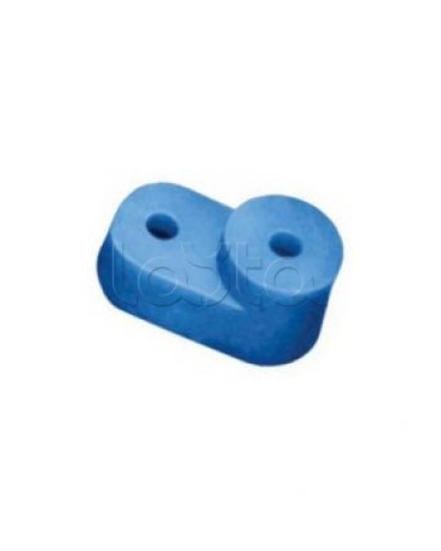 Угловой изолятор для «0» шины синий IEK YIS32 в Волгограде Клеммные колодки Pintop.ru