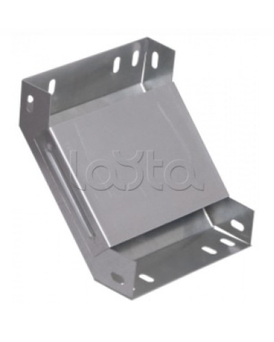 Поворот на 90° вертикальный внутренний 50х200 HDZ IEK (CLP1V-050-200-M-HDZ) в Волгограде Аксессуары для лотков Pintop.ru