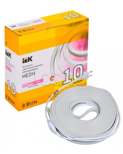 Комплект DIY (2835P120-8-IP65-220В 10м + др.) IEK (LSR5-P-120-65-2-10-S0) в Волгограде Источники света(Лампы) Pintop.ru