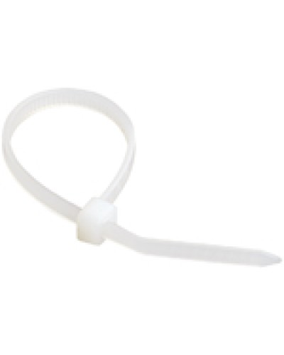 Стяжка 100x2,5 мм нейлоновая, белая IEK UHH31-D025-100-100 в Волгограде Стяжки-хомуты Pintop.ru