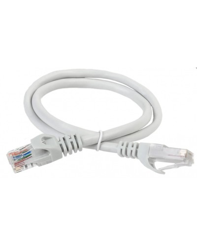 Коммутационный шнур (патч-корд), кат.6 UTP, LSZH, 0,5м, серый ITK (PC01-C6UL-05M) в Волгограде Патч-корды и пигтейлы Pintop.ru