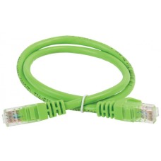 ITK Коммутационный шнур (патч-корд), кат.5Е UTP, 2м, зеленый (PC02-C5EU-2M)