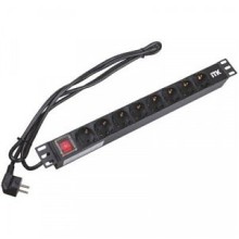 Блок розеток на 7 розеток 19" ITK PH12-7D1