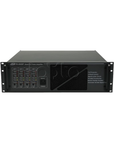 Усилитель мощности 4-x канальный JDM PA-412DP в Волгограде Усилители Pintop.ru