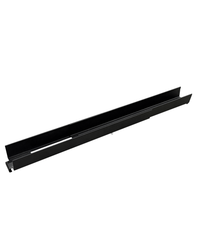 Горизонтальный лоток для установки между профилями шкафа LAN-DC шириной 800 мм, раздвижной, 457-762 мм, черный LANMASTER LAN-DC-CB-HTR-8 в Волгограде Аксессуары для стоек и шкафов Pintop.ru