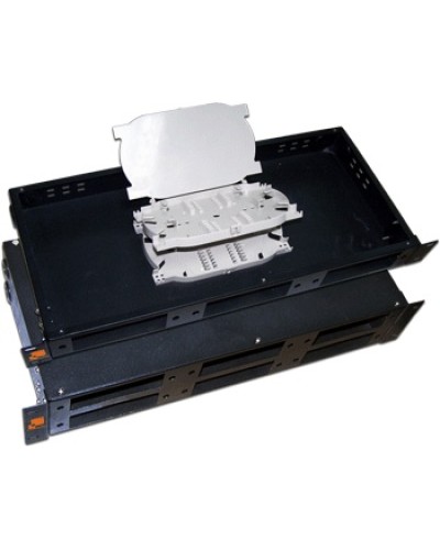 Кросс оптический 19 металлический, 1U на3 адаптерные панели LANMASTER LAN-FOBM-RM-3P в Волгограде Кросс оптический Pintop.ru