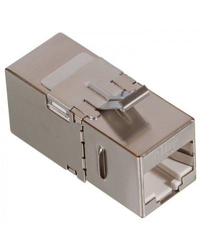 Повторитель портов RJ-45, экранированный, 90 градусов, кат.6, формата Keystone LANMASTER LAN-KCP45S6/90 в Волгограде Проходные адаптеры Pintop.ru