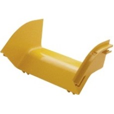 Изгиб 45° оптического лотка внешний 360 мм, желтый LANMASTER LAN-OT360-EC45