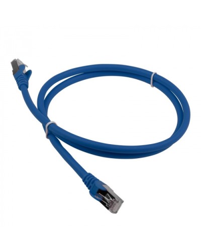 Патч-кордLSZH FTP кат.5e, 15 м, синий LANMASTER (LAN-PC45/S5E-15-BL) в Волгограде Патч-корды и пигтейлы Pintop.ru