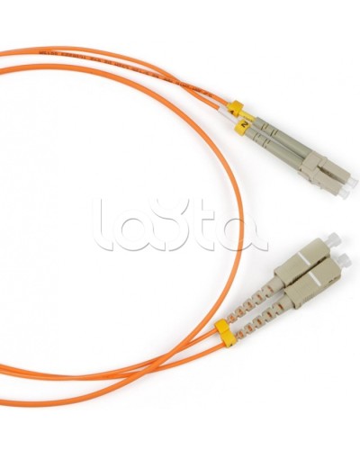 Патч-корд оптический LANMASTER LAN-SC-FC/OM2-3.0 в Волгограде Патч-корды и пигтейлы Pintop.ru