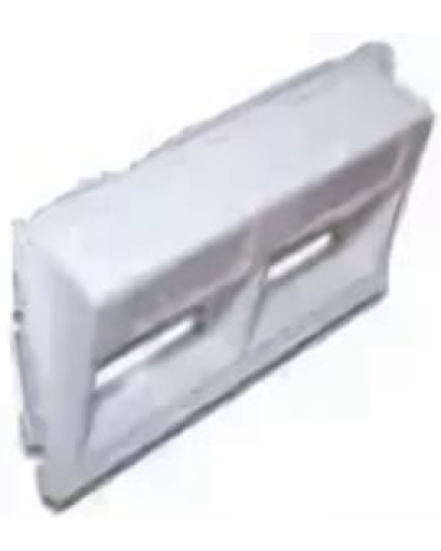 Рамка адаптерная LANMASTER LAN-WA-P2H/A-WH в Волгограде Коммутационные изделия Pintop.ru