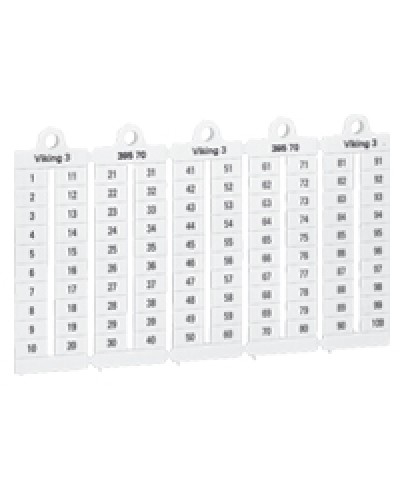 Пластина маркерная Legrand 039509 в Волгограде Аксессуары для кабель-канала Pintop.ru
