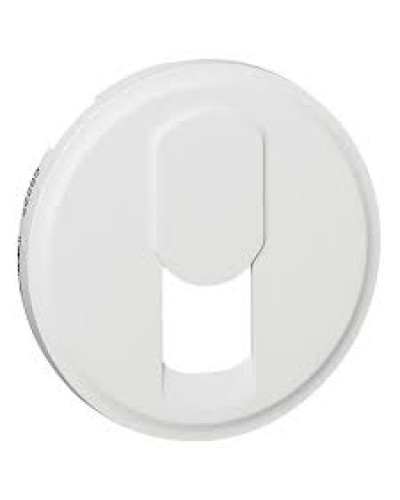 Лицевая панель для розетки телефонной белый Celiane Legrand 068237 в Волгограде Аксессуары для кабель-канала Pintop.ru