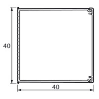 Кабель-канал METRA 40x40 Legrand (638196)