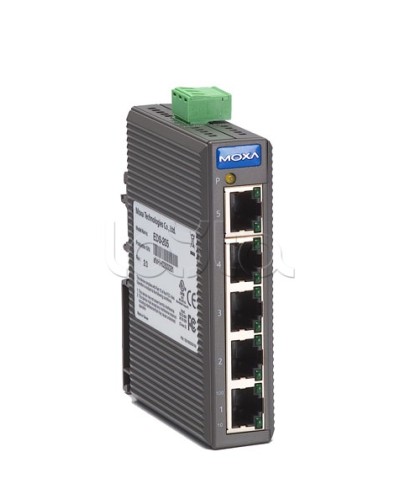 Коммутатор неуправляемый промышленный 5-портовый Moxa EDS-205A в Волгограде Коммутаторы Pintop.ru